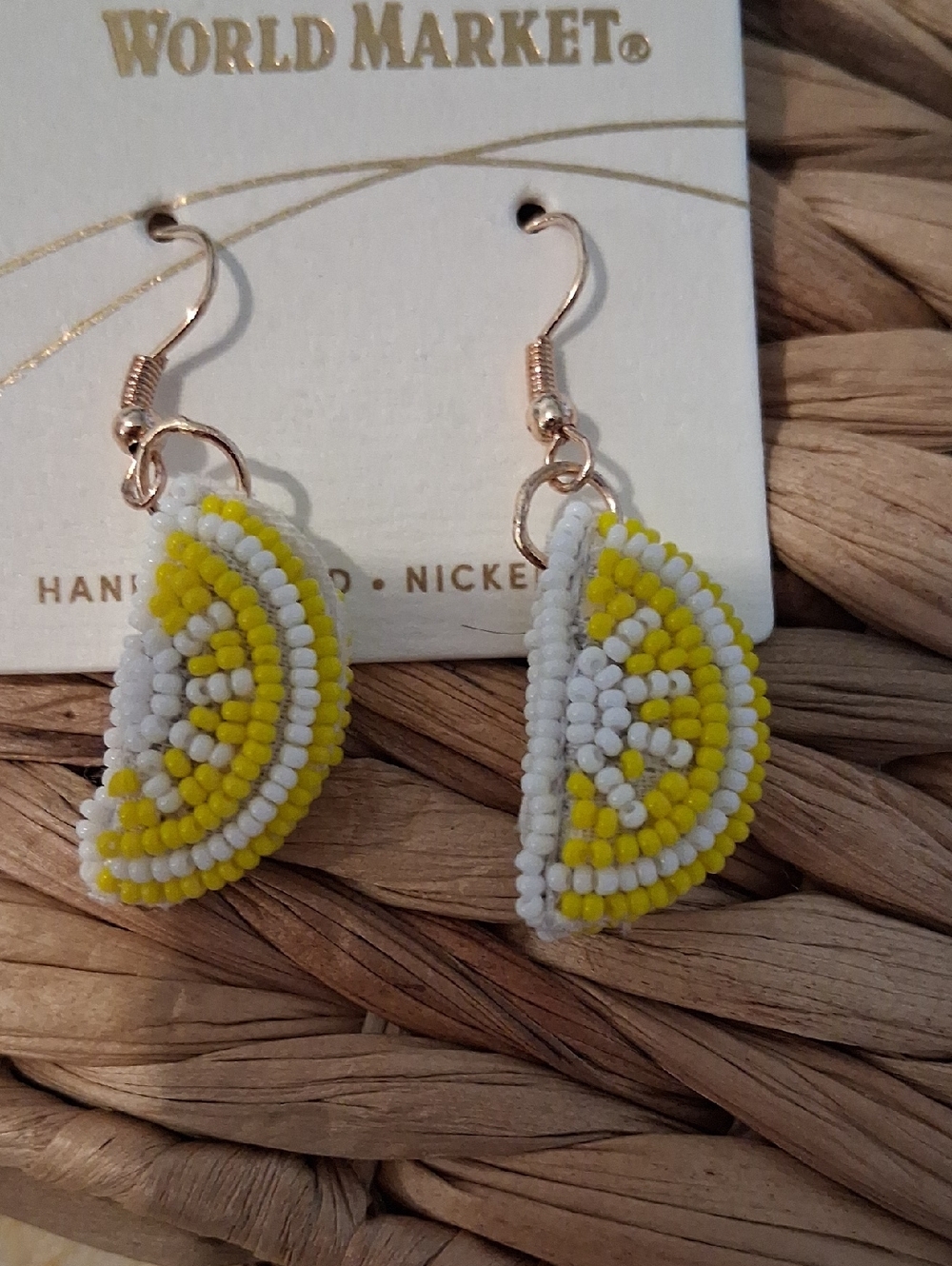 ,n A Lemon Earrings